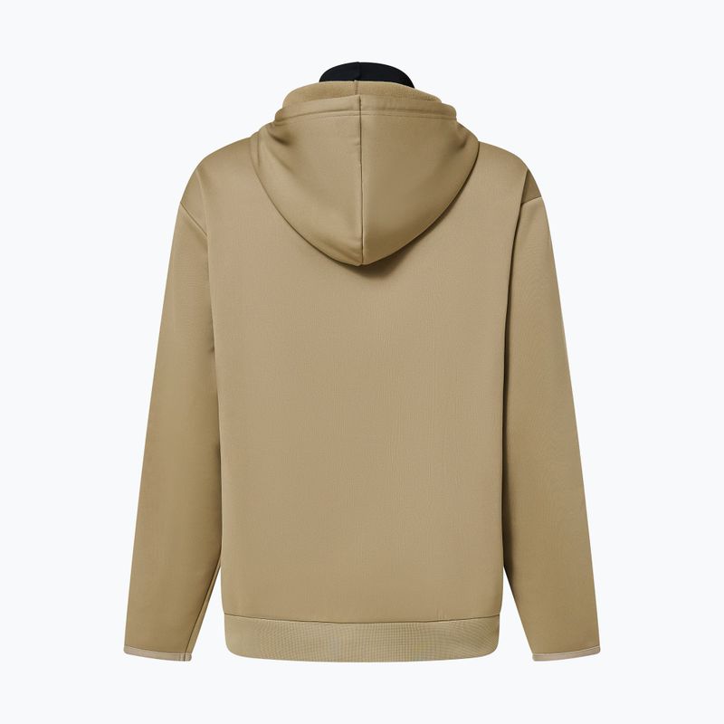 Herren Snowboard-Hoodie Oakley Rider Long 2.0 Hoodie pebble 8