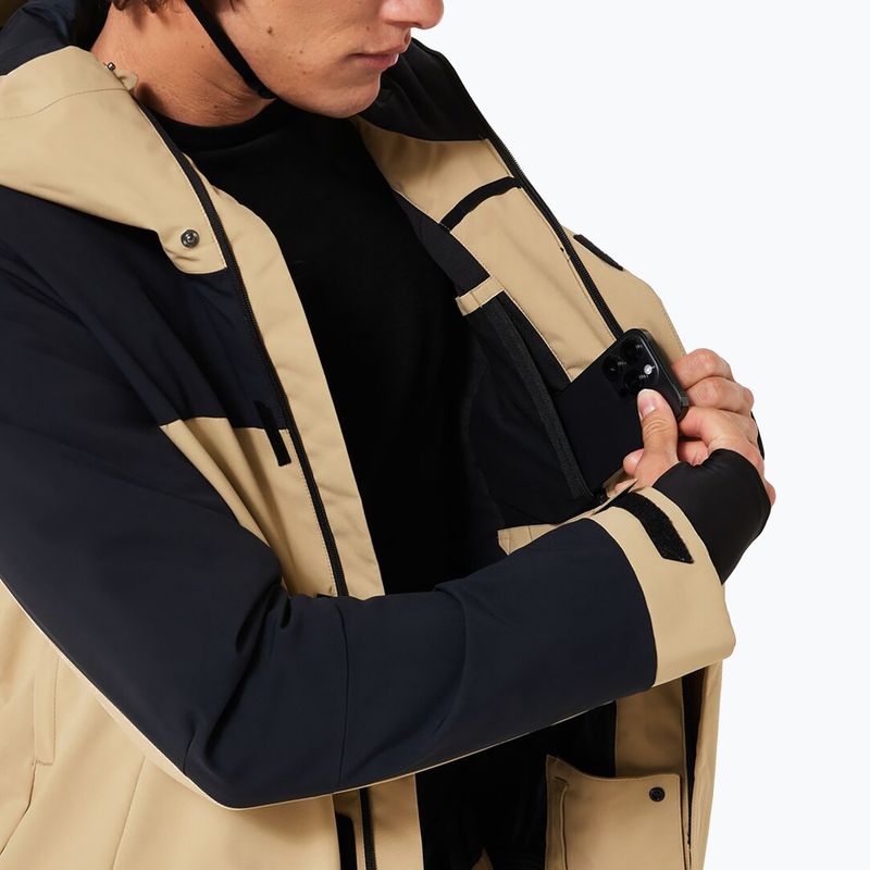 Herren-Snowboardjacke Oakley TNP TBT Insulated pebble 10