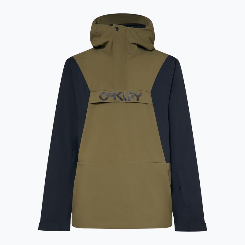 Herren Snowboardjacke Oakley TNP TBT Isulated Anorak Army Green 9