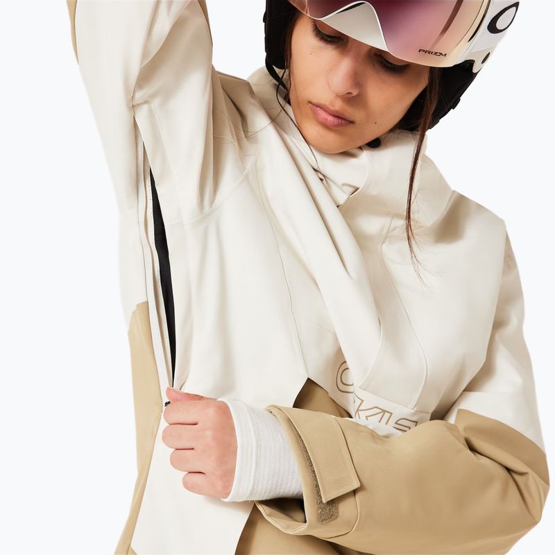 Damen-Snowboardjacke Oakley WMNS TNP TBT Isulated Anorak mist/pebble 4