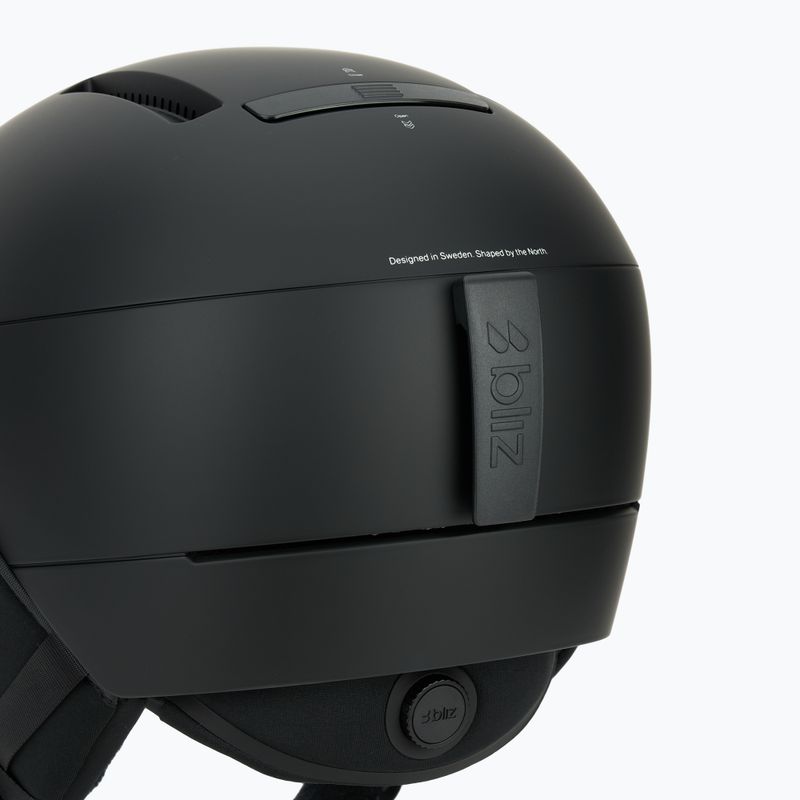 Skihelm Bliz S002 matte black 8