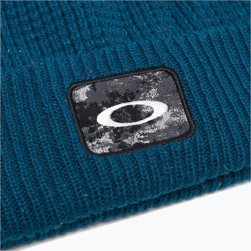 Beanie Oakley Ellipse Patch Waffle new balsam 3