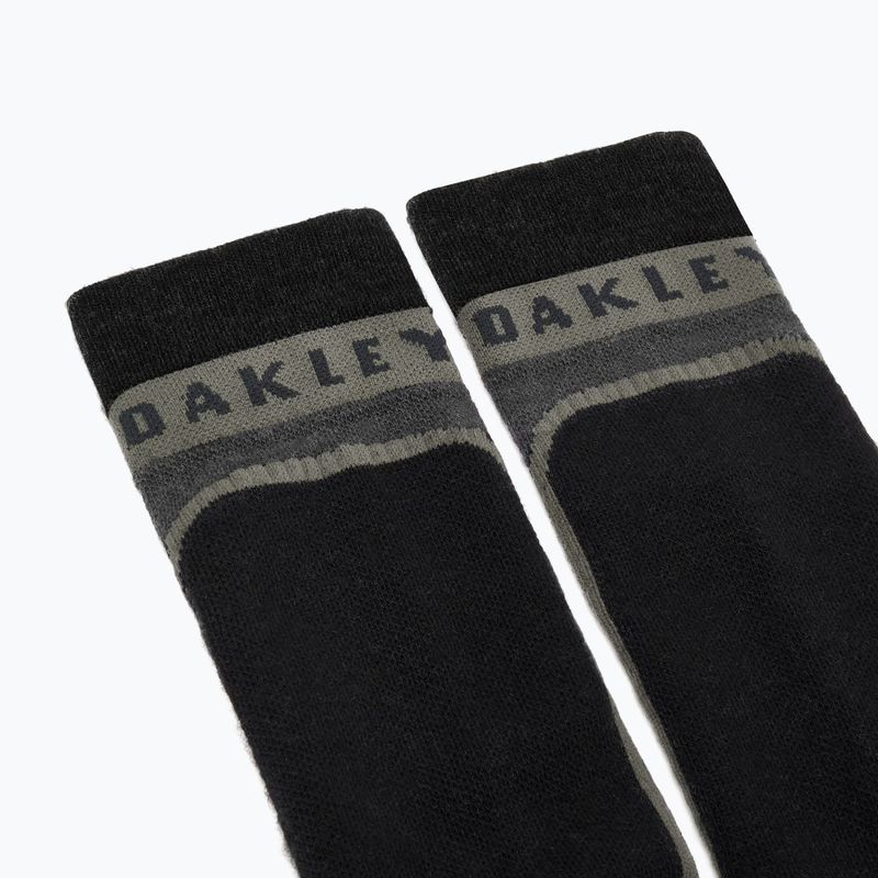 Skisocken Oakley Patrol Dark Grey Heather 4