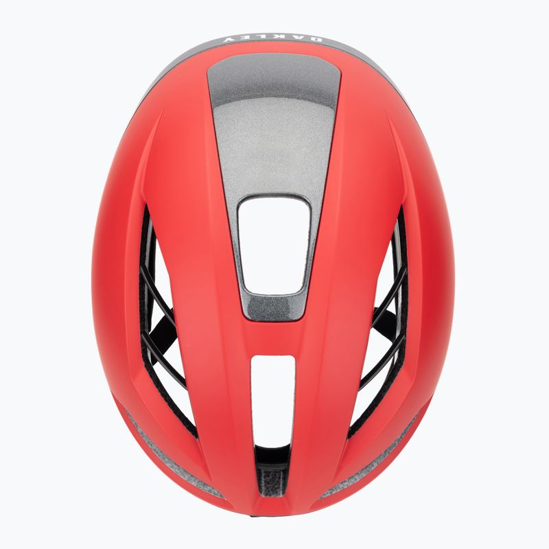 Fahrradhelm Oakley Velo Stelvio EU black/red pro 6
