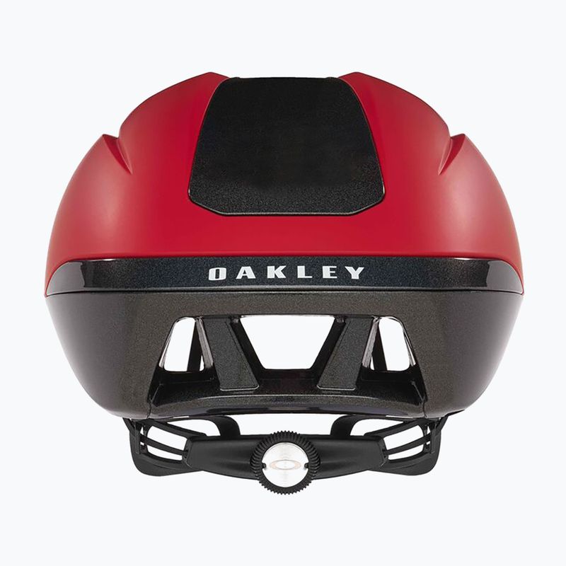 Fahrradhelm Oakley Velo Stelvio EU black/red pro 4