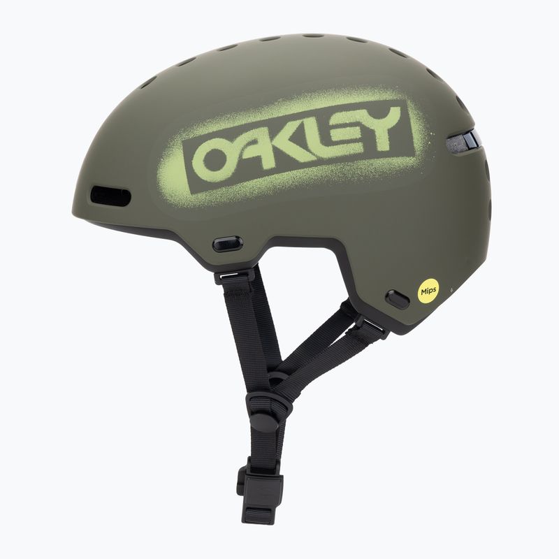 Helm Oakley Street1 EU Matte dark brush stencil 3