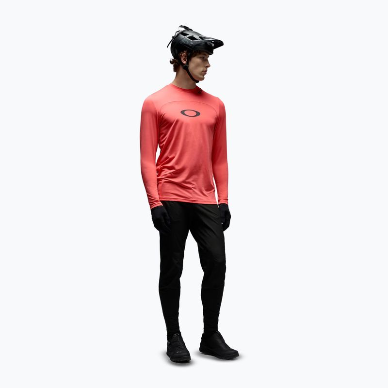 Fahrrad-Longsleeve Herren Oakley Free Ride RC paloma 2