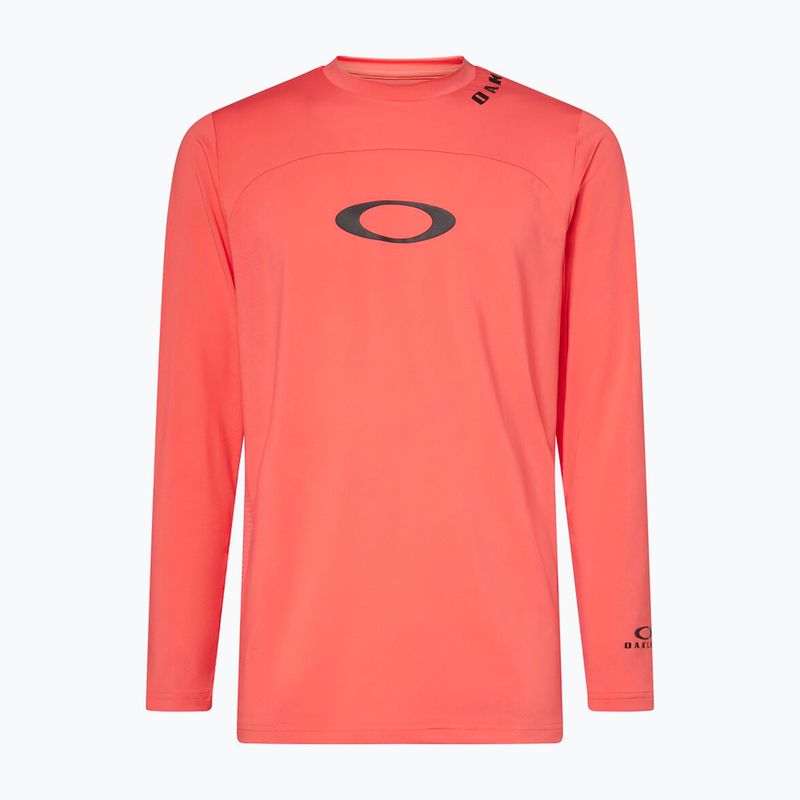 Herren Fahrrad-Langarmshirt Oakley Free Ride RC paloma 6