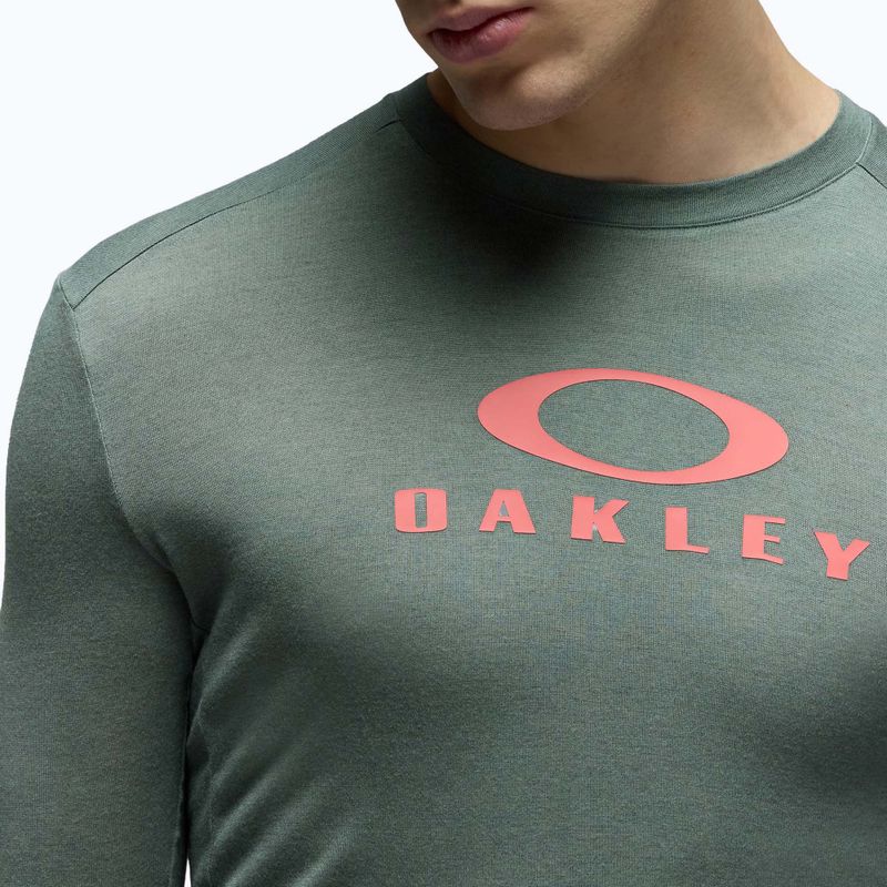 Herren-Radlongsleeve Oakley Seeker Flow LS74O aviator green 5