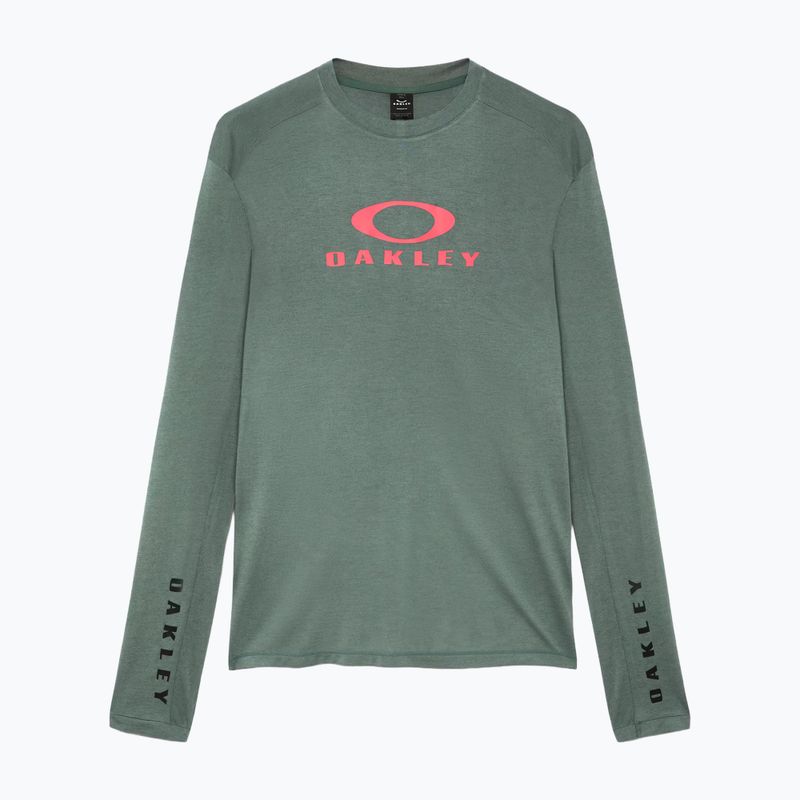 Herren-Radlongsleeve Oakley Seeker Flow LS74O aviator green 6