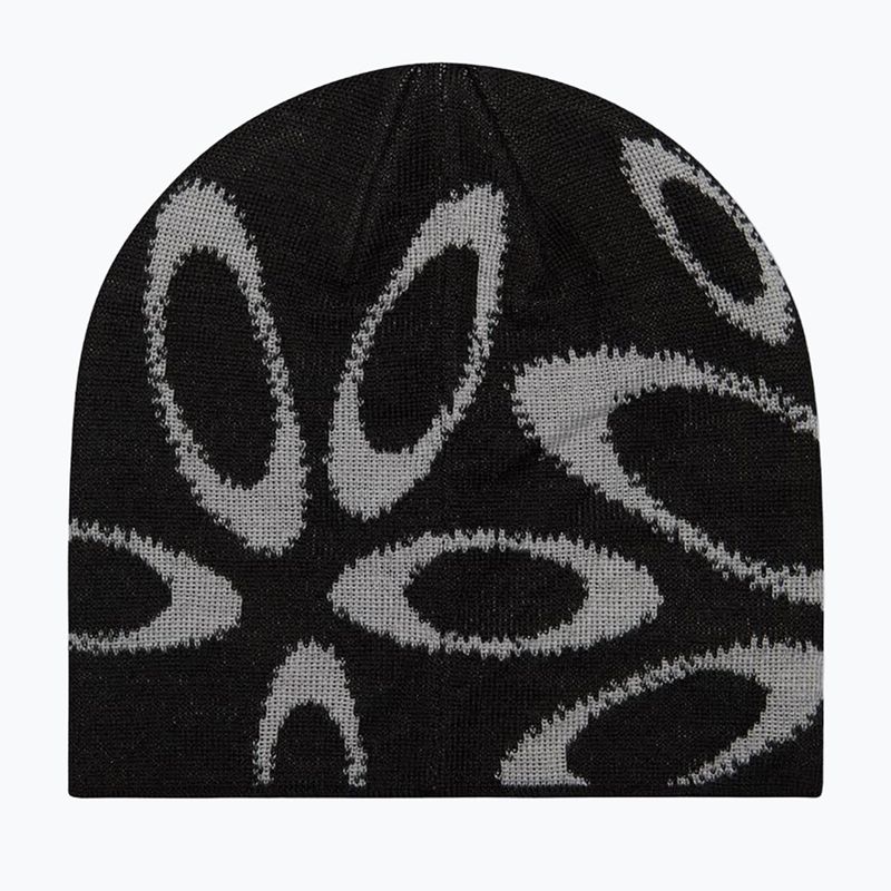 Wintermütze Oakley Ellipse Graphic Beanie black/grey 2