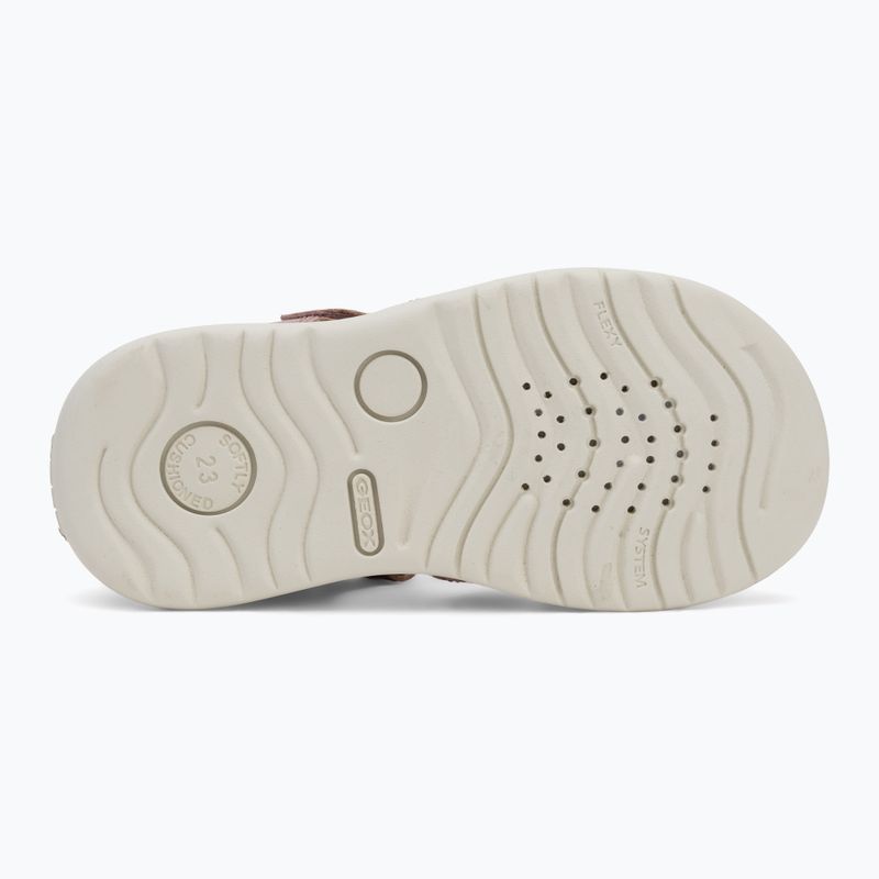 Sandalen Kinder Geox Macchia rose 4