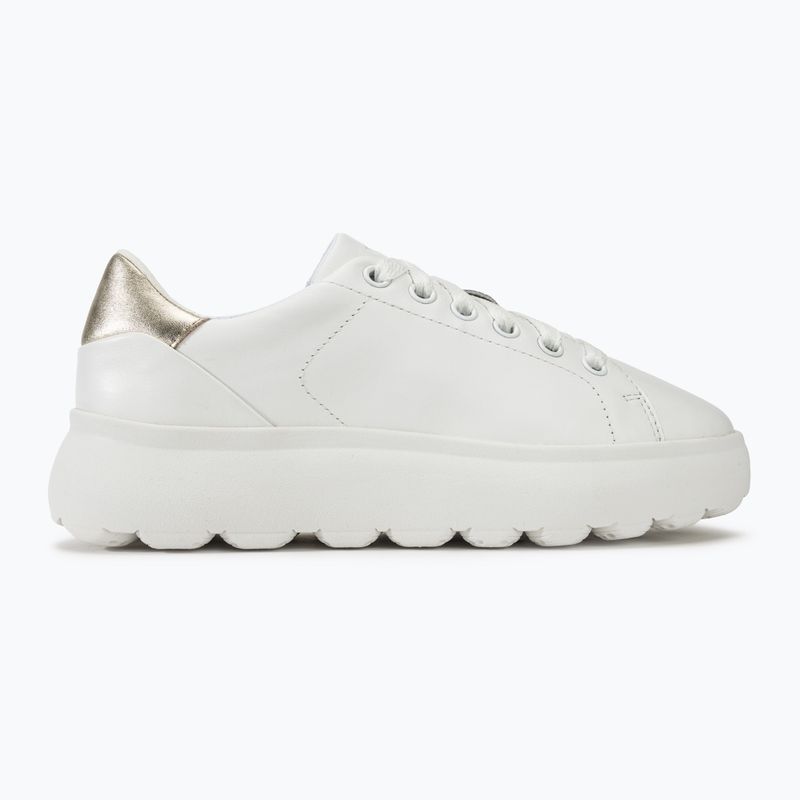 Geox Spherica EC4.1 Damen Schuhe weiß/gold 3