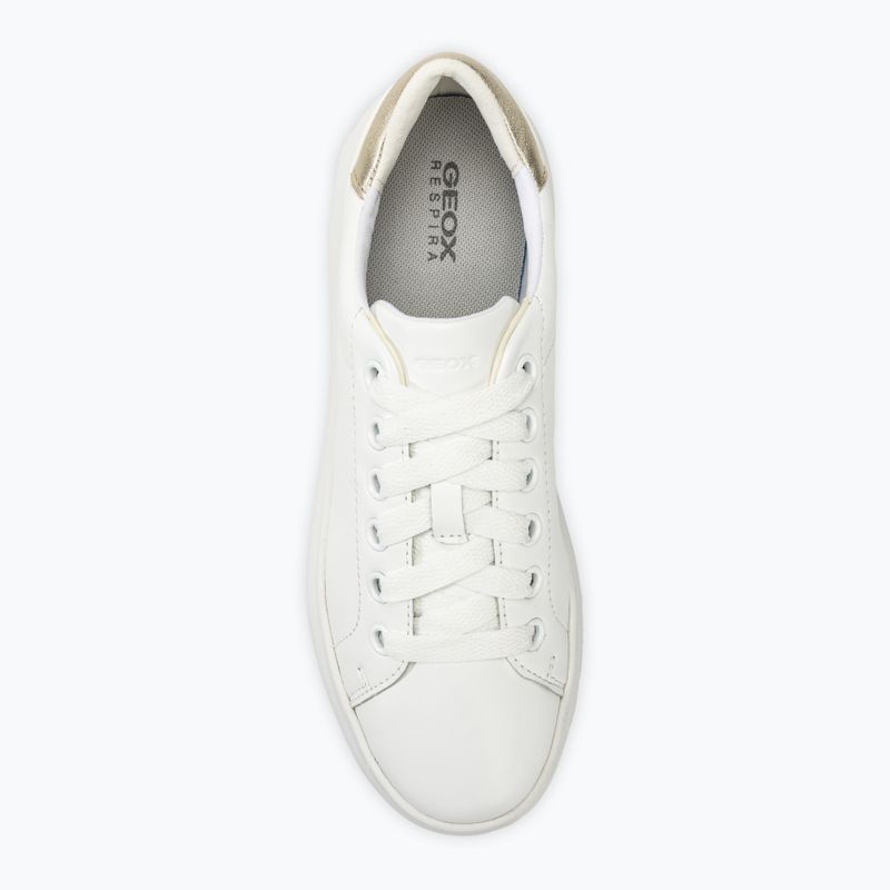 Geox Spherica EC4.1 Damen Schuhe weiß/gold 6
