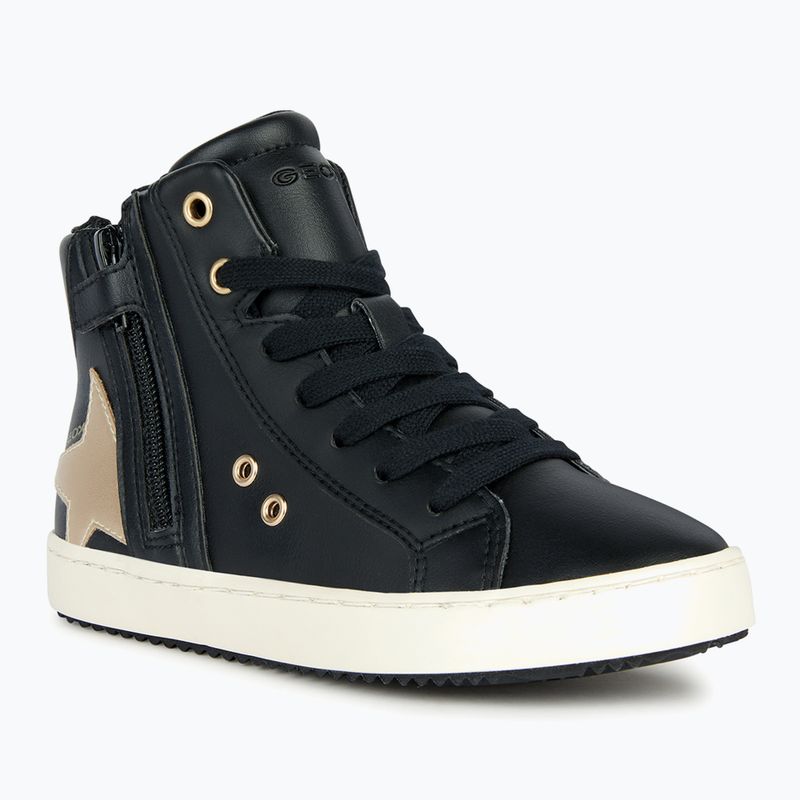 Geox Kalispera schwarz/platin Kinderschuhe