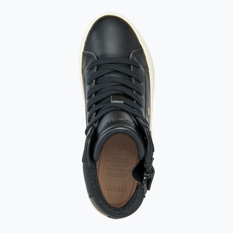 Geox Kalispera schwarz/platin Kinderschuhe