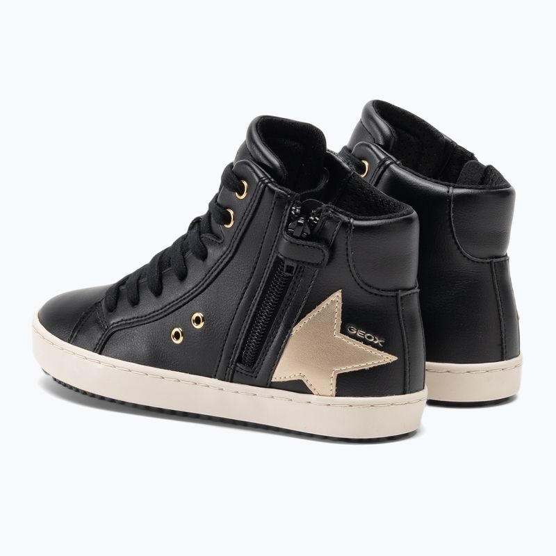 Geox Kalispera schwarz/platin Kinderschuhe