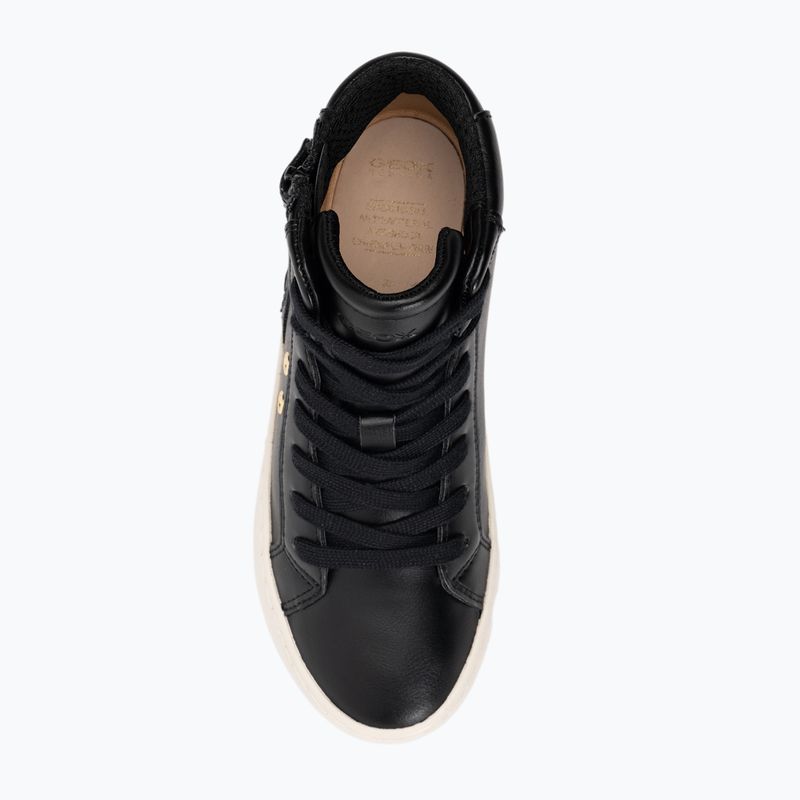 Geox Kalispera schwarz/platin Kinderschuhe