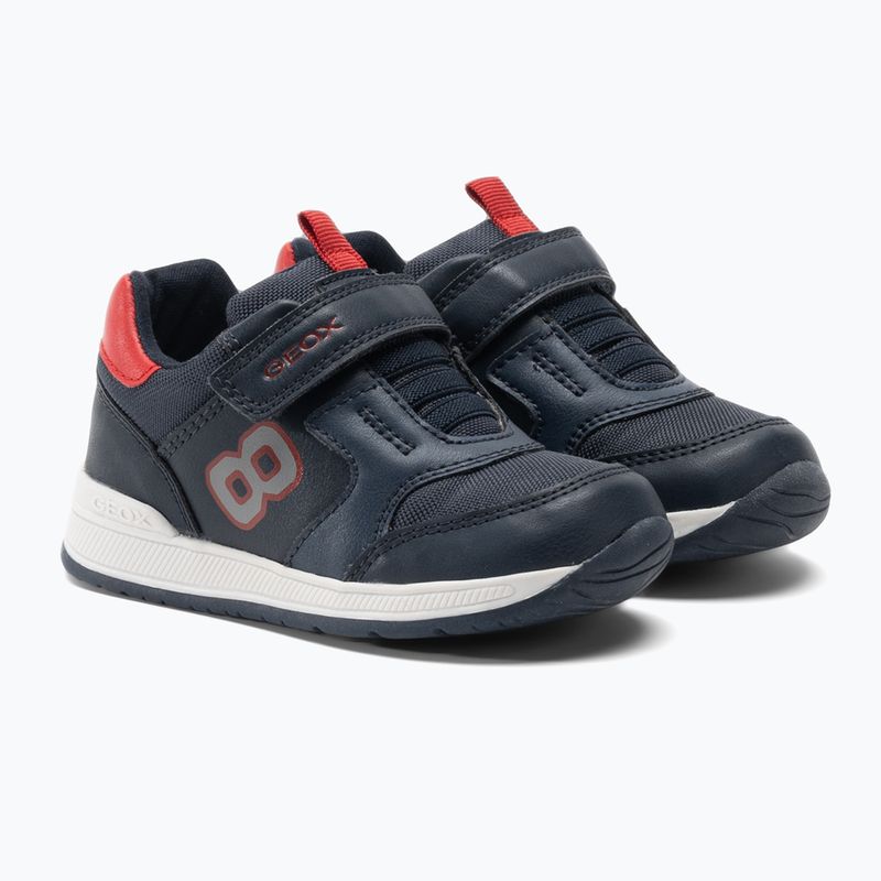 Geox Rishon navy/rot Kinderschuhe 4