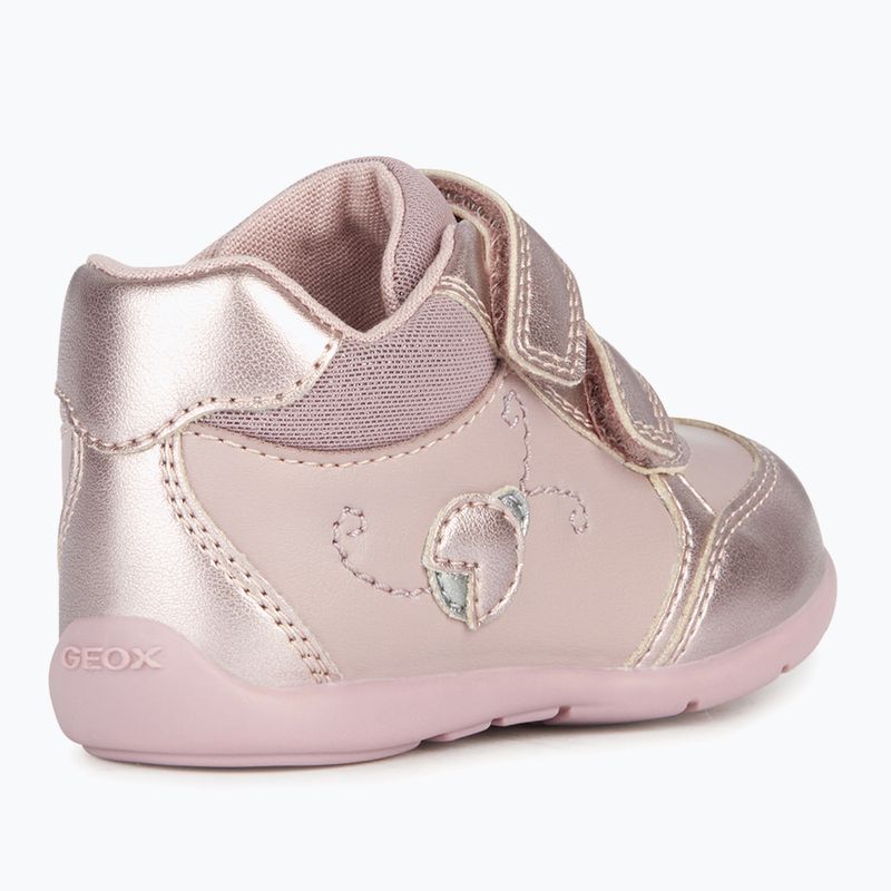 Geox Elthan rose/silber Kinderschuhe 10