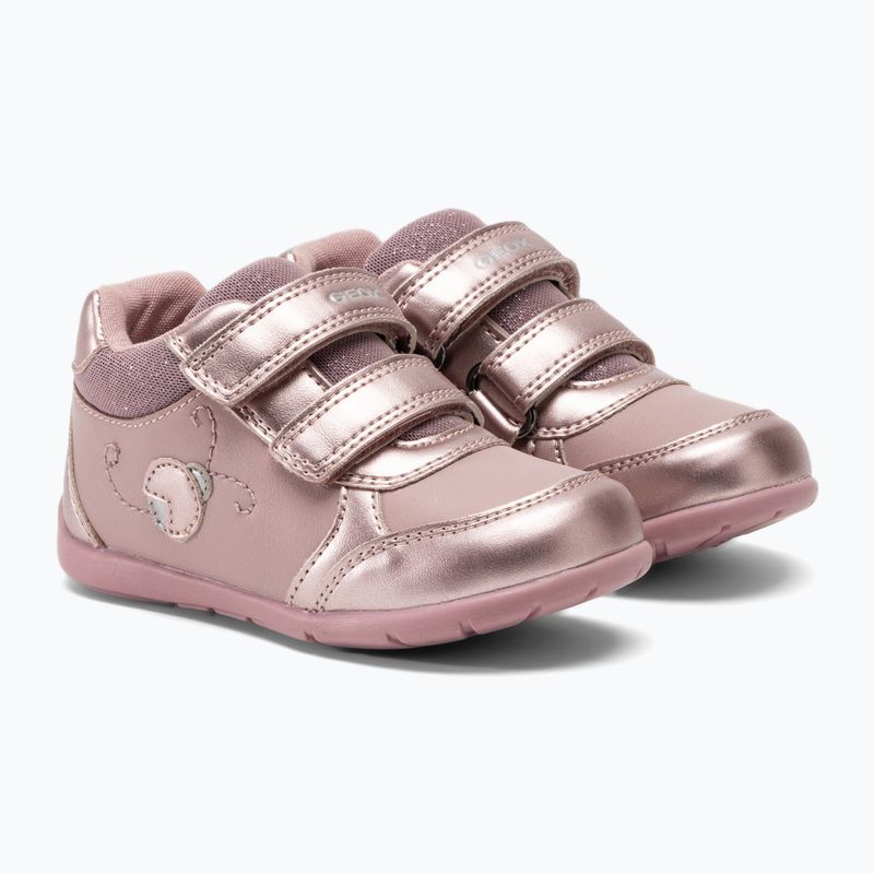Geox Elthan rose/silber Kinderschuhe 4