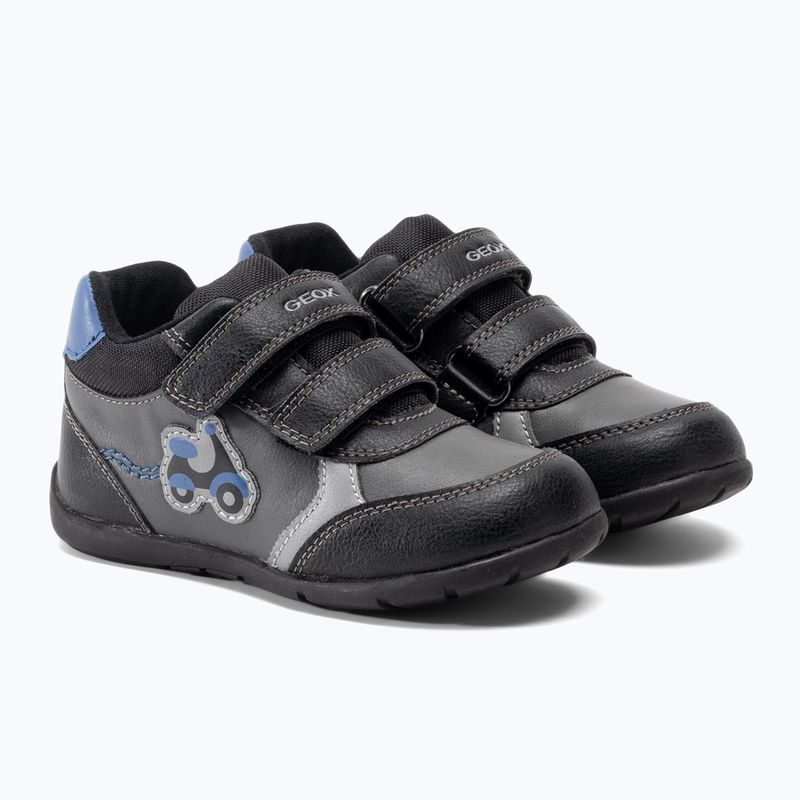 Geox Elthan schwarz Kinderschuhe 4