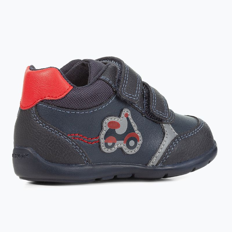 Geox Elthan navy/rot Kinderschuhe