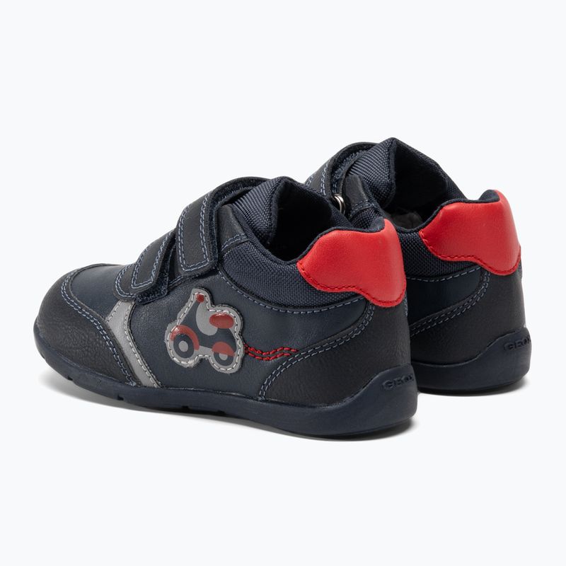 Geox Elthan navy/rot Kinderschuhe