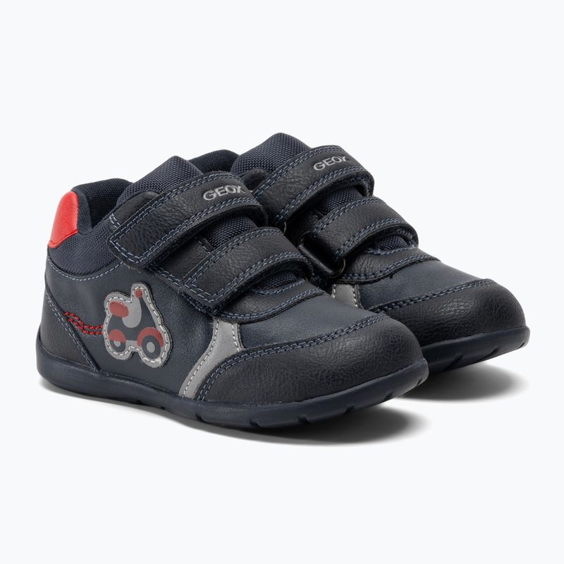 Geox Elthan navy/rot Kinderschuhe