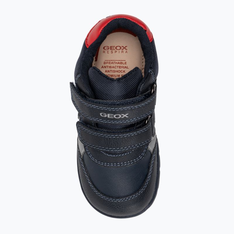 Geox Elthan navy/rot Kinderschuhe