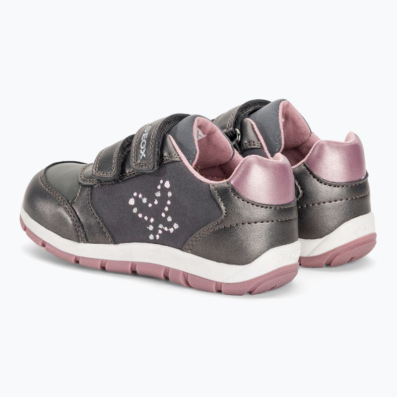 Geox Heira Kinderschuhe dunkelgrau/dunkelrosa