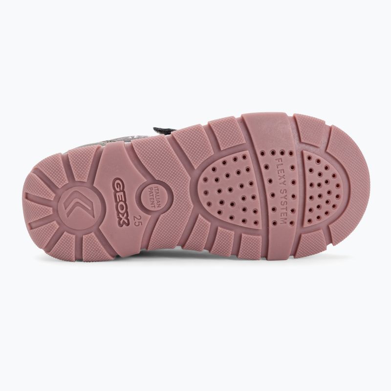 Geox Heira Kinderschuhe dunkelgrau/dunkelrosa