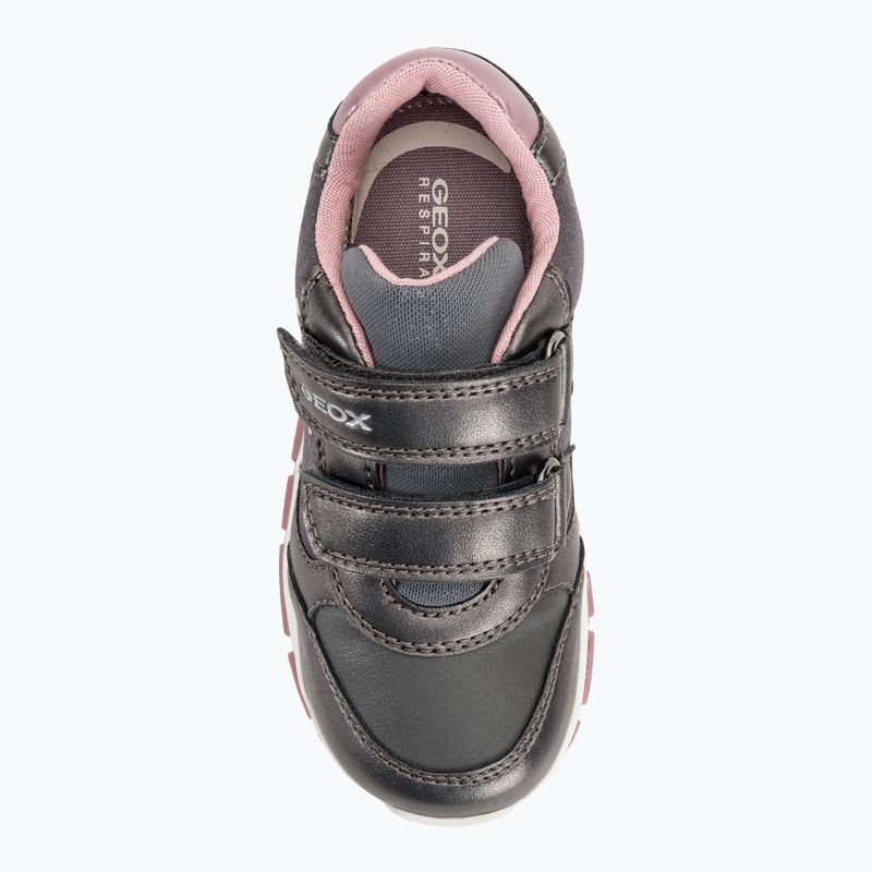 Geox Heira Kinderschuhe dunkelgrau/dunkelrosa