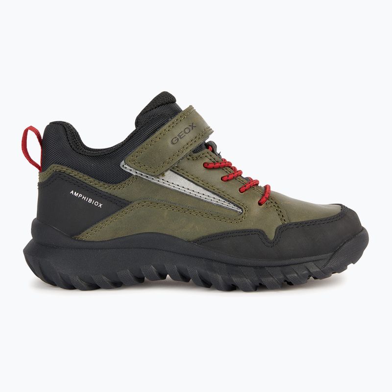 Geox Simbyos Abx Junior Schuhe dunkelgrün/rot 8