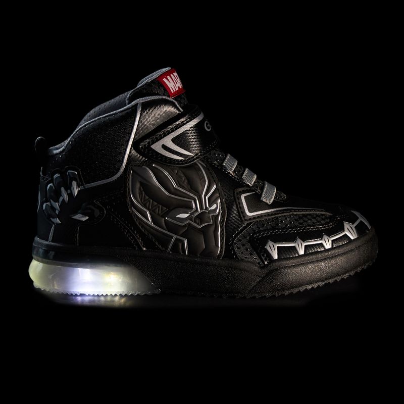 Kinderschuhe Geox Grayjay black / silver 8