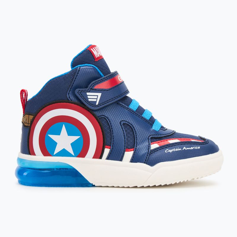 Kinderschuhe Geox Grayjay ocean blue/red 2