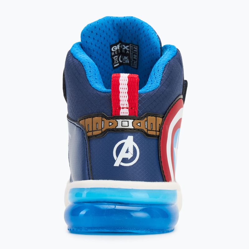 Kinderschuhe Geox Grayjay ocean blue/red 6