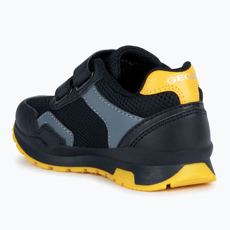 Geox Pavel schwarz/gold Kinderschuhe