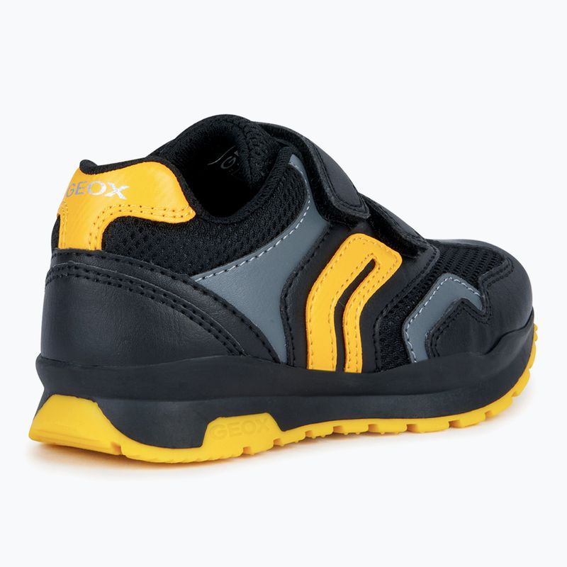 Geox Pavel schwarz/gold Kinderschuhe