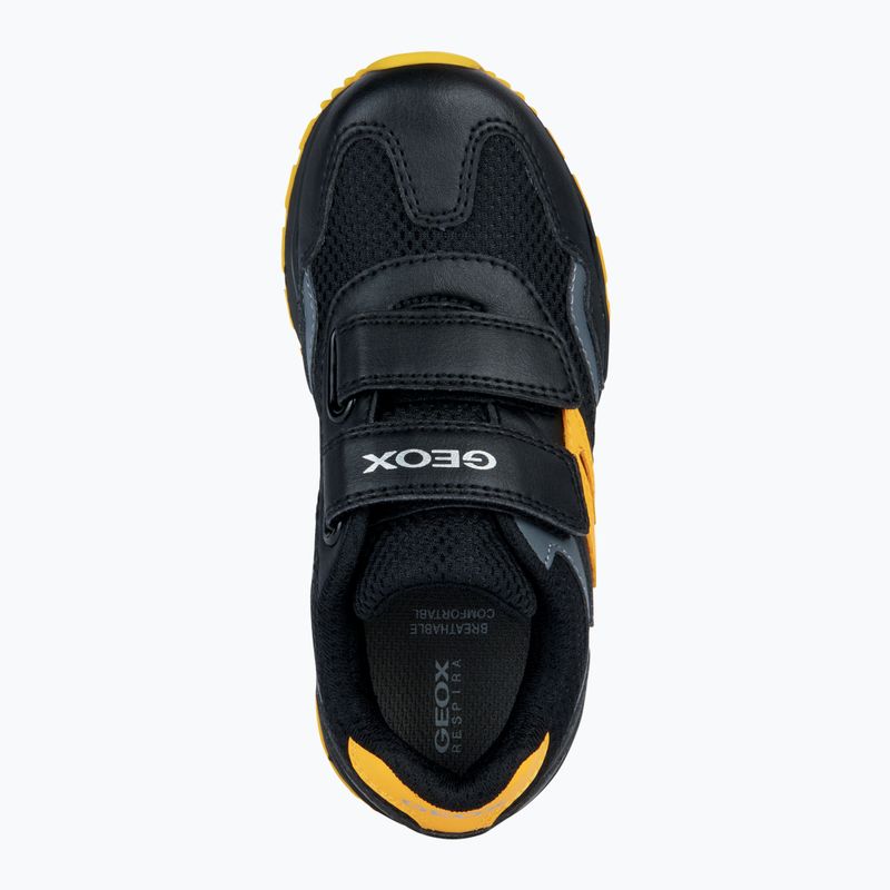 Geox Pavel schwarz/gold Kinderschuhe