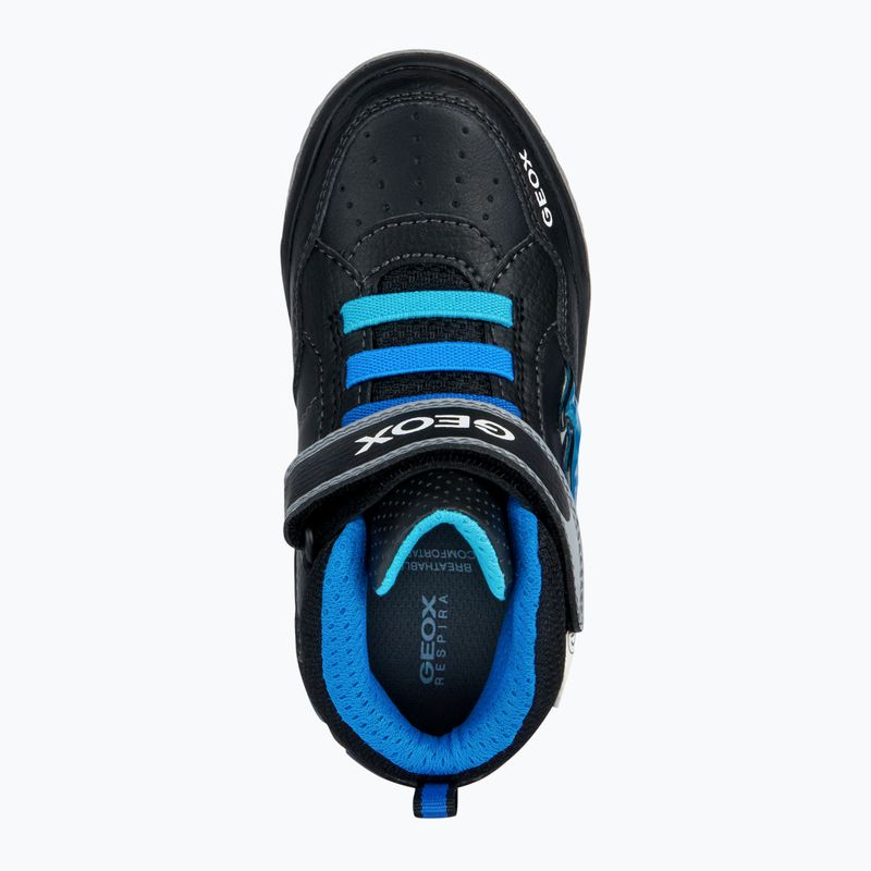 Geox Inek Kinderschuhe schwarz/blau 12