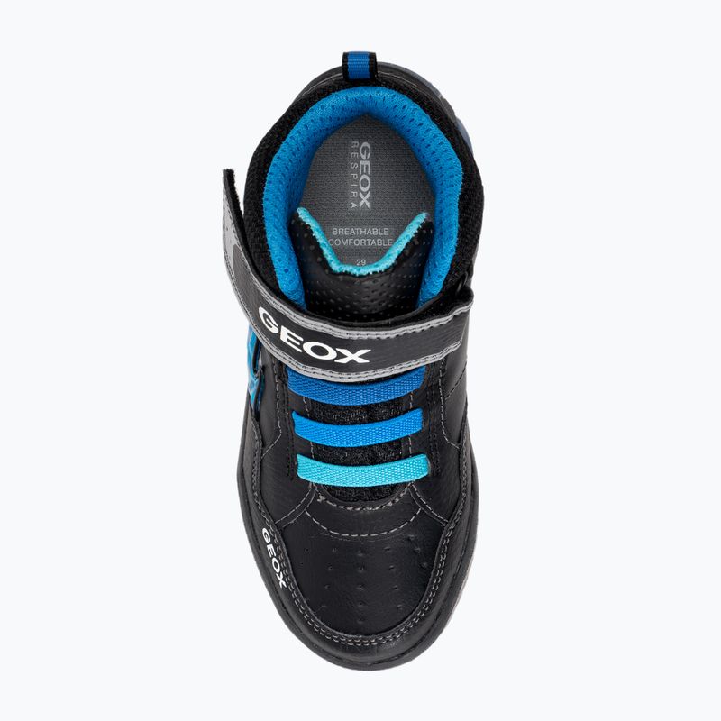 Geox Inek Kinderschuhe schwarz/blau 6