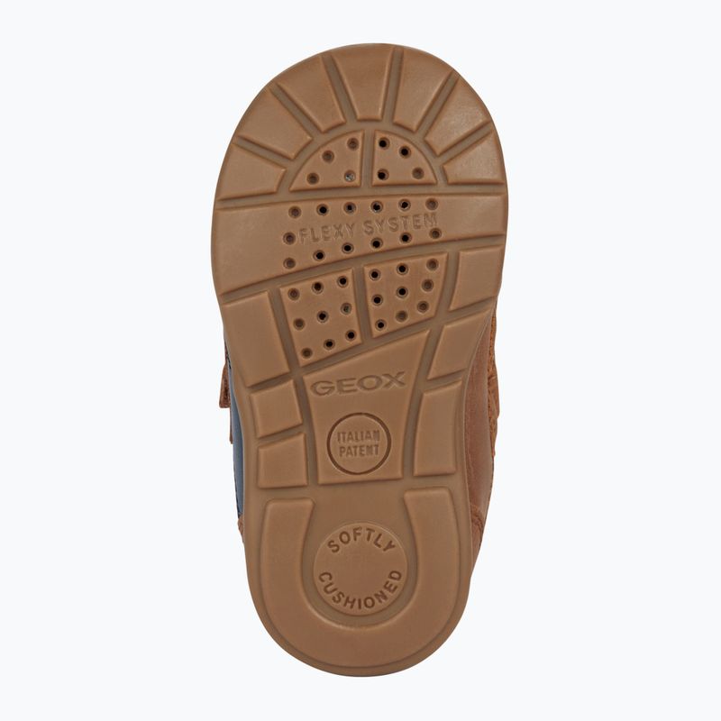 Geox Elthan tabak/navy Kinderschuhe 12