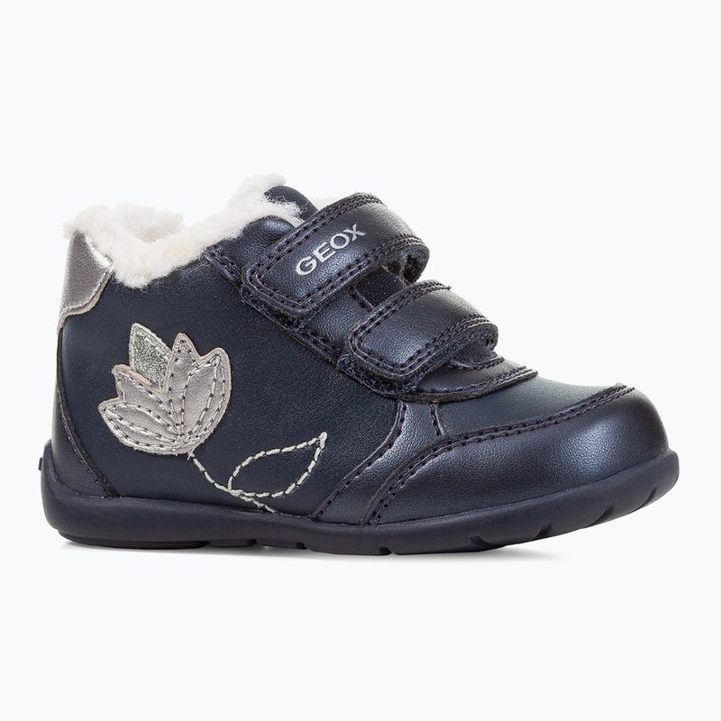 Geox Elthan navy/dunkelsilber Kinderschuhe 8