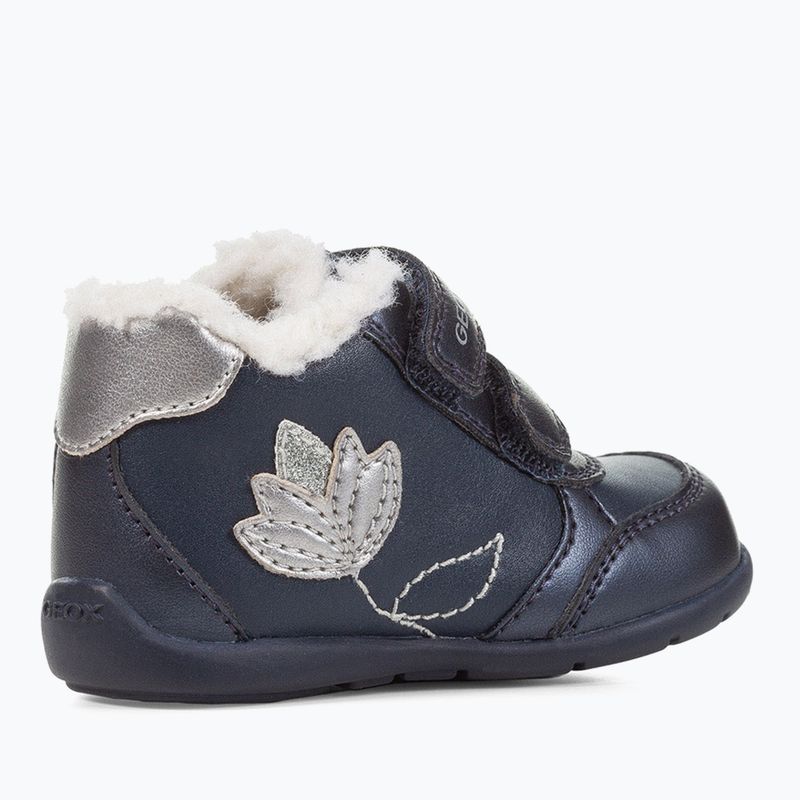 Geox Elthan navy/dunkelsilber Kinderschuhe 10