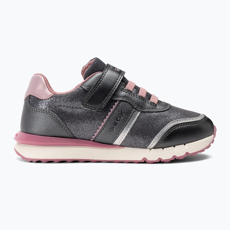 Geox Fastics Kinderschuhe grau/altrosa 2
