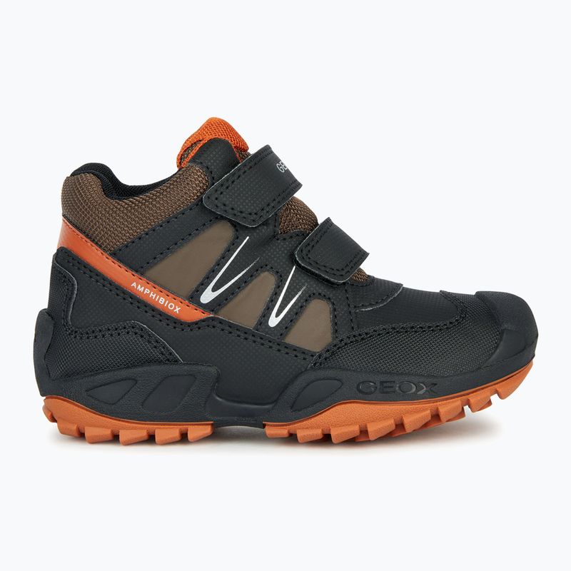 Geox New Savage Abx Junior Schuhe schwarz/dunkelorange 8