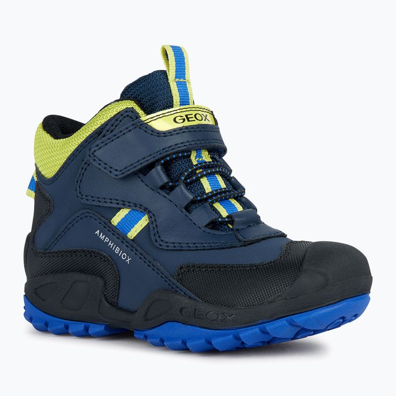 Geox Junior Schuhe New Savage Abx navy/lime grün 7