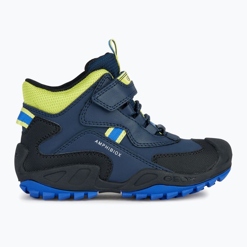 Geox Junior Schuhe New Savage Abx navy/lime grün 8