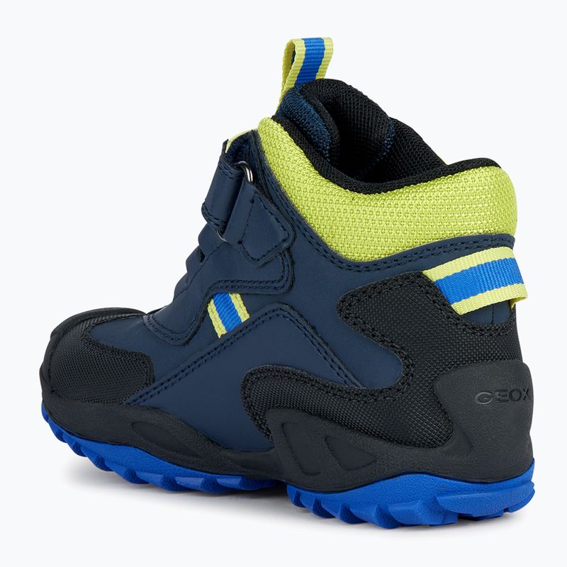 Geox Junior Schuhe New Savage Abx navy/lime grün 9